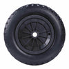 14" Universal PU Puncture Proof Solid Industrial Wheelbarrow Tyre Wheel 3.5-8 UK