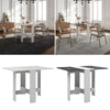 Modern Narrow Kitchen Breakfast Wooden Dining Table Folding Desk Drop Leaf Table