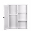 Bathroom Cabinet Single Double Door Wall Mounted Cupboard Bedroom Storage Unit