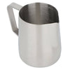 Milk Jug 350ml Stainless Steel Milk Cup Frothing Pitcher for Making Latte Coffee