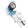 Mini Air Pressure Regulator Gauge Spray Gun & In-Line Water Trap Air Filter UK