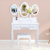 Vanity Dressing Table Stool Soft Wooden Makeup Chair Vanity Stool Piano Stool UK