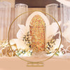 Gold 2M Round Hoop Balloon Arch Backdrop Flower Display Stand Wedding Frame DIY