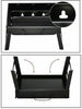 BBQ Barbecue Black Grill Folding Light Outdoor Portable Charcoal Travel Picnic