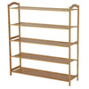 BAMBOO SHOE FOOTWEAR RACK ORGANISER WOODEN STORAGE SHELVES STAND SHELF UNIT