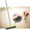 2 in 1 Rubber Squeegee Brush & Window Cleaner Long Extendable Handle Mop Broom