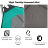 Portable Folding Hammock Outdoor Garden Swing Chair Seat W/ Stand-Folds Camping