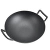 36cm Non Stick Deep Frying Pan Chinese Wok With Handle Gas Electric Induction UK
