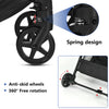 Foldable Baby Stroller Pushchair Pram Toddler Buggy Adjustable Backrest Footrest