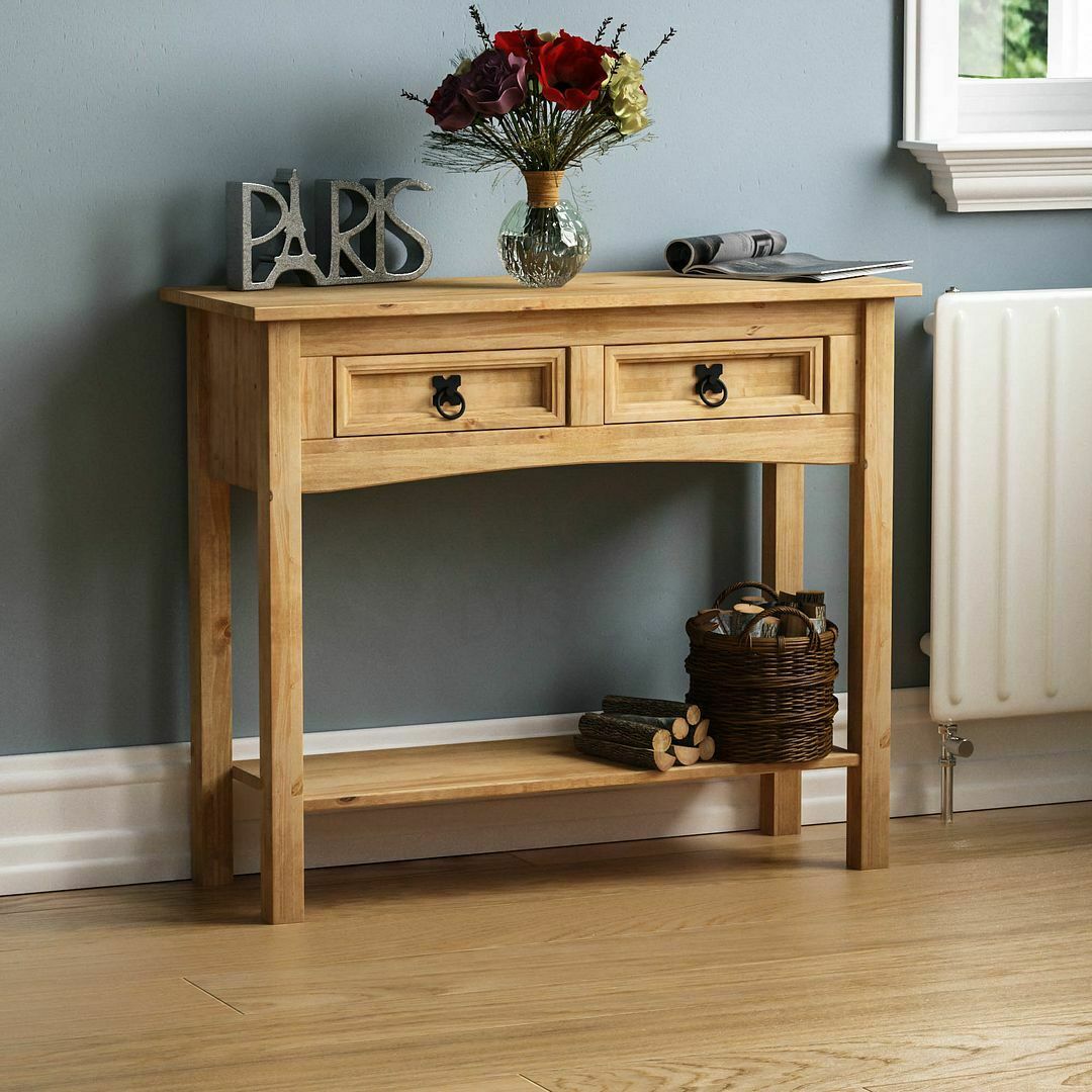 Corona Solid Pine Mexican Living Bedroom Dining Room Waxed Furniture Drawers