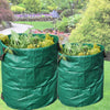 1/2/4Pc Large Round Garden Waste Bags Heavy Duty Reinforced Refuse Storage Sacks