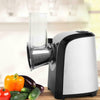 Electric Salad Maker Slicer Fruit Cutter Vegetable Grater Chopper 4 Cones Dicer