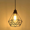 Vintage Ceiling Light Pendant Lampshades Metal Cage Drum Industrial Lamp Shade