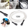 15m High Pressure Washer Extension Hose 1740PSI M22 Thread Jet Power 5/16''