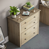 4 Drawer Chest of Drawers Solid Pine Wood Waxed Storage Bedroom Furniture