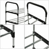 5 6 Tier Metal Shoe Rack Stand Storage Organiser Shelves Footwear Display Shelf
