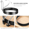 Durable Stainless Steel Frying Pan Fried Egg Cooking Ring Mould Shaper Mold