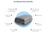 PREMIUM VELVET WEIGHTED GRAVITY BLANKET ANXIETY AUTISM DEPRESSION SLEEP THERAPY