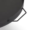 Outdoor Steel Fire Pit Large Round Bowl BBQ Patio Garden Camping Heater