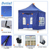 2m/3m Gazebo Marquee Heavy Duty Garden Tent Showerproof Full Side Curtains Party