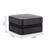 Small Portable Jewellery Box Organizer PU Leather Travel Storage Case w/Mirror