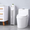 High PVC Bathroom Cabinet Waterproof FreeStanding Narrow Storage Furniture Unit