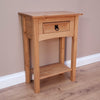 Corona Console Table 1 Drawer Mexican Solid Pine Hallway