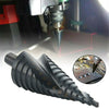 15 Step HSS Cobalt Step Drills Nitrogen Spiral For Metal Cone Drill Bit 4-32MM