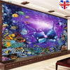 5D large DIY Diamond Painting Whale Wal Embroidery Full Drill Arts Craft Kits