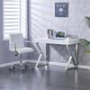 NEW White High Gloss Large Computer PC Home Executive Study Office Corner Desk