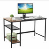 Large Computer Desk 3Shelf Laptop PC Table Home Office Study Gaming Workstation