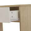 Simple Budget Computer Desk Wooden Small Table With Sliding Drawer Tray