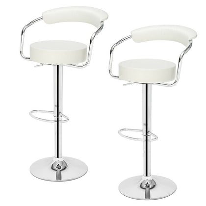Bar stools Breakfast Bar Kitchen Stools Faux Leather PU Home Dining Stool Chair