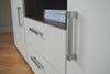 Large 2 Door 2 Drawer Sideboard Black White Grey Cupboard TV Cabinet Furniture