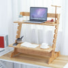 Extra Wide Standing Desk Converter Height-Adjusta