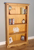 Corona Bookcase Medium 3 Shelf Display Mexican Solid Pine by Mercers Furniture