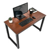 120 cm PC Computer Desk Writing Study Table Office Home Workstation Wooden Metal