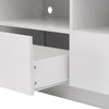 Modern White Living Room Furniture Set Cupboard TV Unit Cabinet 6 Cube Wall Unit