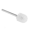 UK Stainless Steel Bathroom Toilet Brush Round Holder Free Standing Cleaning Set