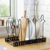 8 Tier Kitchen Pan Stand Saucepan Pot Rack Holder Chrome New By Home Discount