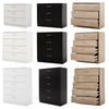 Chest of Drawers White Bedroom Furniture Hallway Tall Wide Storage 3/4/5 Draw UK