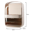 Plastic 2 Drawer Makeup Jewelry Case Cosmetic Storage Box Desktop Tidy Organiser