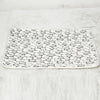 2PCS PEBBLES BATH & PEDESTAL MAT SETS NON SLIP SOFT LUXURY BATHROOM RUGS