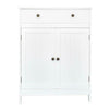 Bathroom White 1 Drawer 2 Door Storage Vanity Cupboard Furniture Unit