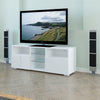 Living Room Furniture LED TV Unit Display Cabinet Matt Body High Gloss Door UK