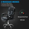 Luxury Office Computer Massage Chair Gaming Swivel Recliner Leather Executive