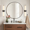 Wall Mounted Mirror Make-Up Vanity Shaving Bathroom Bedroom 40/50/60/70/80cm