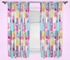 Official Licensed Character Pleated Curtains 54" or 72" Drop Kids Boys Girls