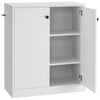 2-Door Storage Cabinet Buffet Cabinet w/ 3 Shelves Sideboard Kitchen Hallway
