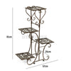 4 Tier Layer Flower Plant Stand Display Shelf Home Garden Indoor Decor Rack